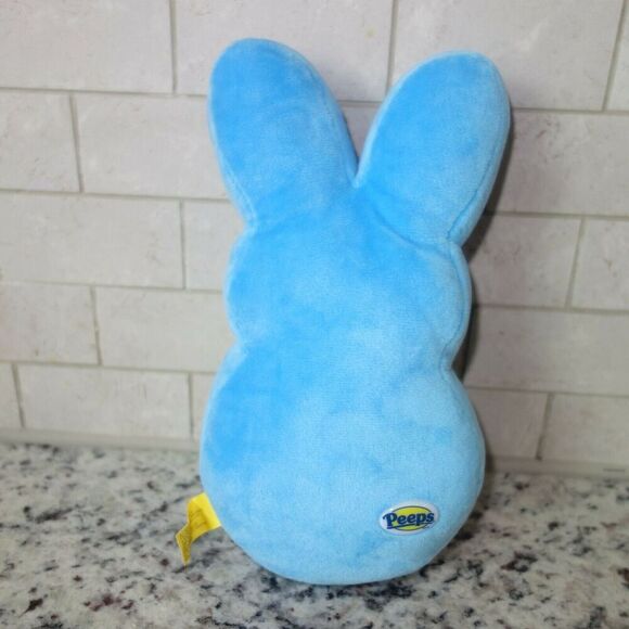 NEW Plush Bunny PEEPS Just Born Blue 9.5" Tall Perfect for Easter Basket! - Picture 3 of 4